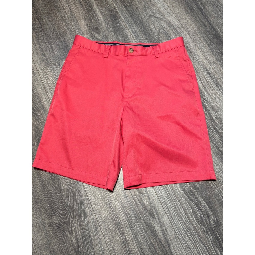 Vineyard Vines Links Short Mens 32 Pink Excellent Performance Golf Chino 1H0441